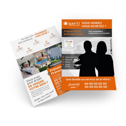 Flyers A6 recto verso - Safti