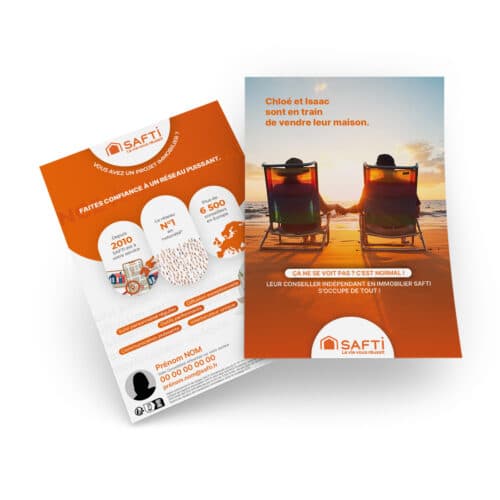 Flyers A5 recto verso - Safti