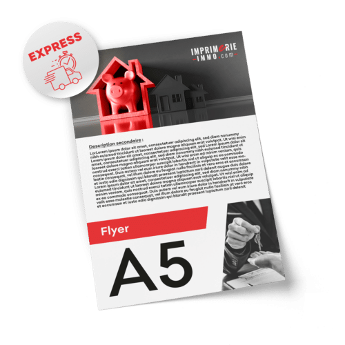 EXPRESS-Flyers A5 135G recto express chez vous en 48h !