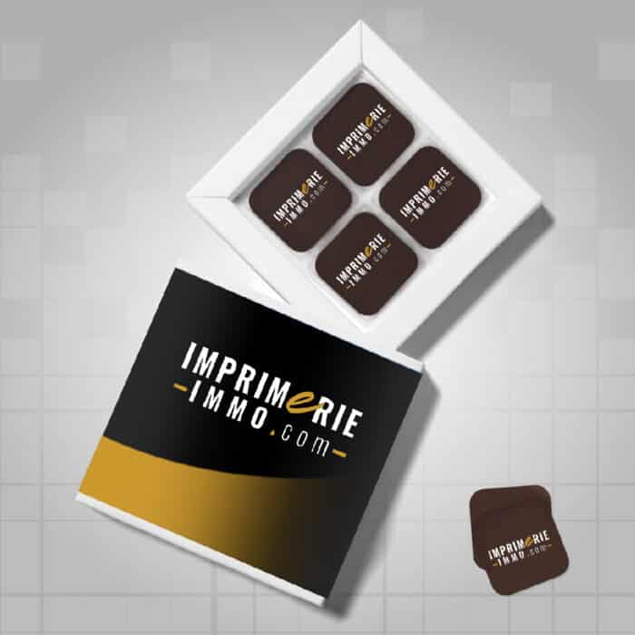 Coffret de chocolats personnalisés