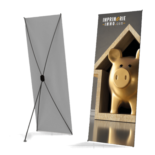 X-banner 60 x 160 cm Bâche 440g ECO (le moins cher)