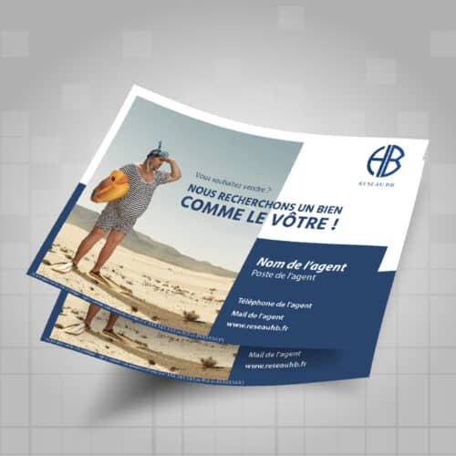 Flyers A5 recto Réseau HB Le maillot de bain