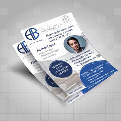 Flyers A5 recto Réseau HB Gagnez de l'argent