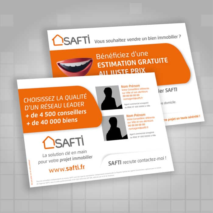 Flyers A5 recto verso Safti