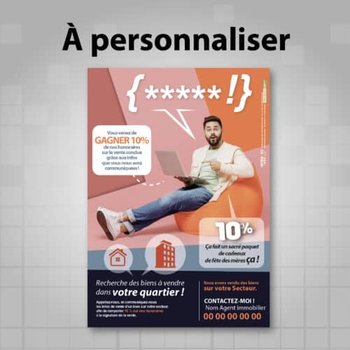 Flyers Fête des mères A5 recto à personnaliser