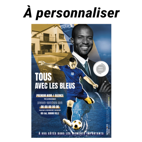 Flyers Coupe du monde A5 recto à personnaliser
