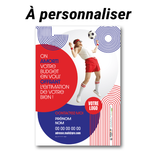 Flyers Coupe du monde A5 recto à personnaliser