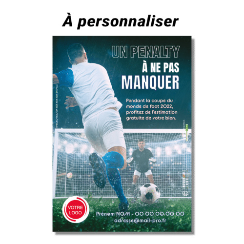 Flyers Coupe du monde A5 recto à personnaliser