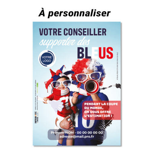 Flyers Coupe du monde A5 recto à personnaliser