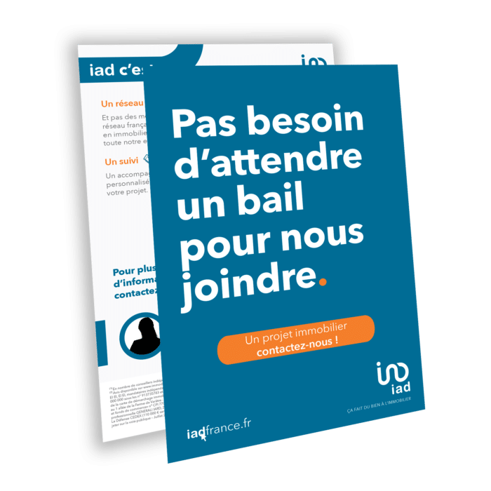Flyers  A5 recto verso IAD FRANCE