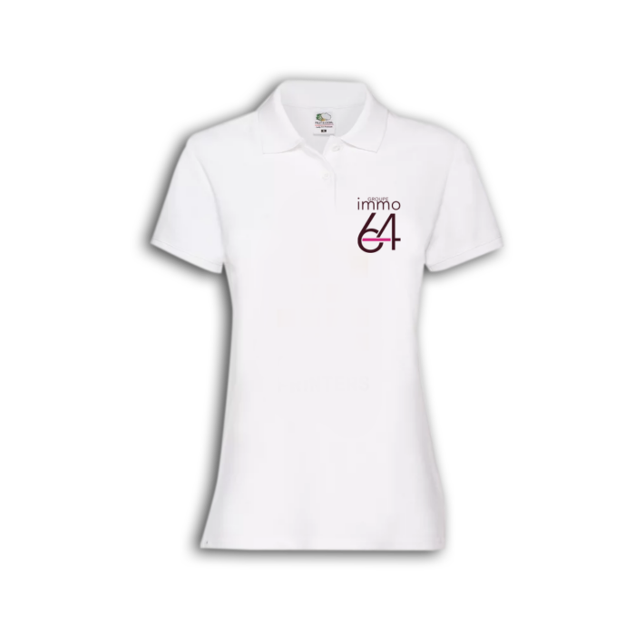 IMMO64 polo femme MODELE 2