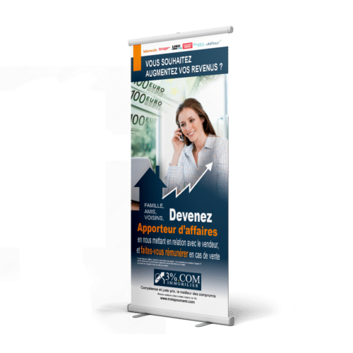 Roll-up économique - 3%.COM