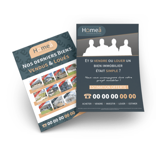 Flyers A5 recto verso - HOMEA