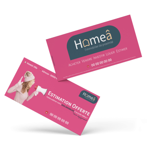 Flyers 9,90 x 21 cm recto verso - HOMEA