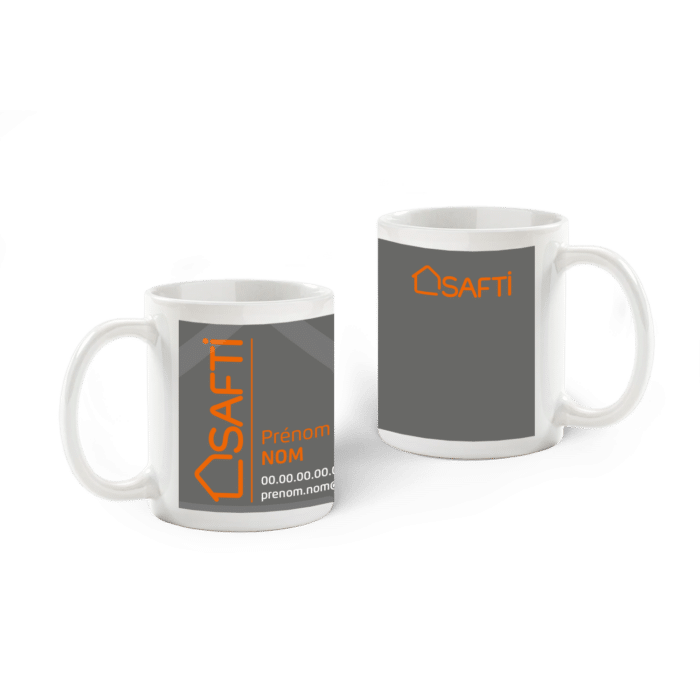 Mug SAFTI en céramique de 325 ml