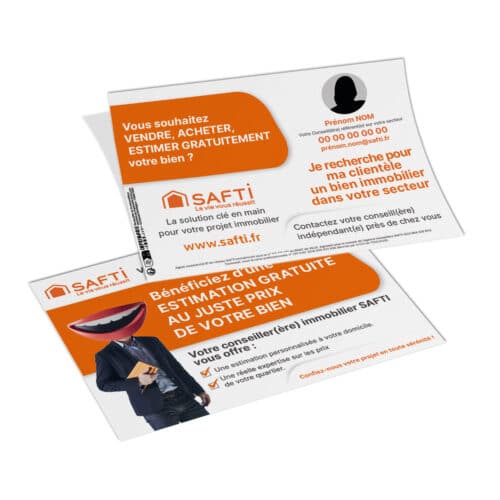 Flyers A4 recto verso - Safti