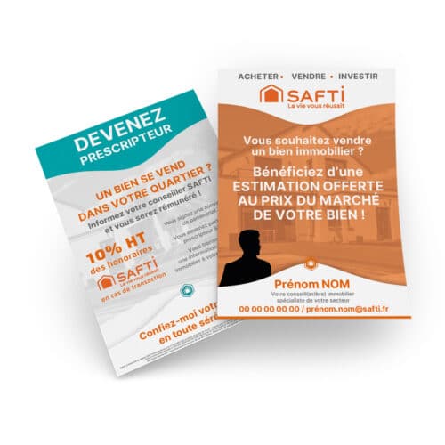 Flyers A6 recto verso - Safti