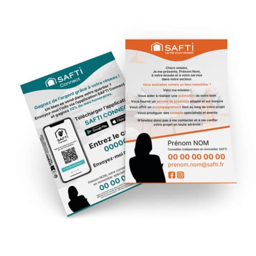Flyers A6 recto verso - Safti
