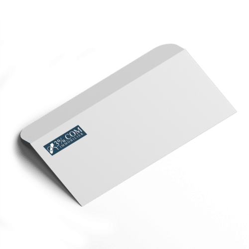 Enveloppes 22 cm x 11 cm sans fenêtres - 3%.COM