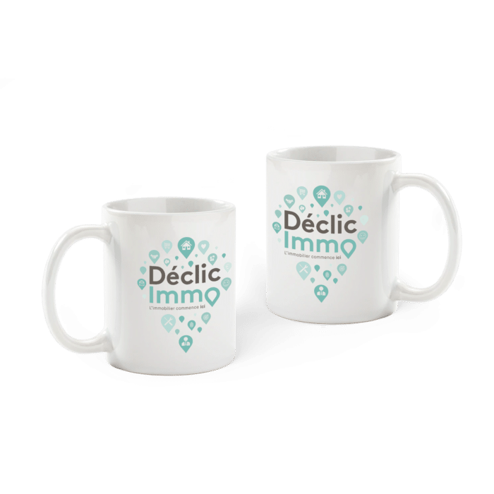 Mug personnalisation offerte ! - Déclic Immo