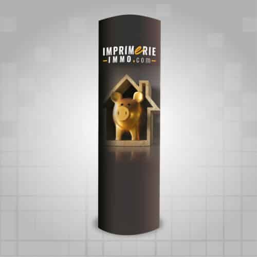 Totem carton publicitaire