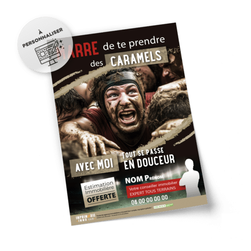 Flyers Rugby A5 à personnaliser