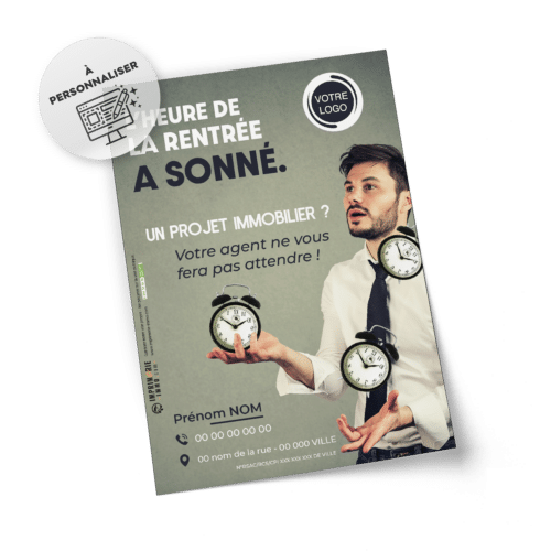 Flyers Rentrée Scolaire A5 à personnaliser