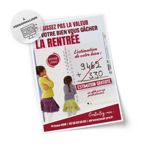 Flyers Rentrée Scolaire A5 à personnaliser