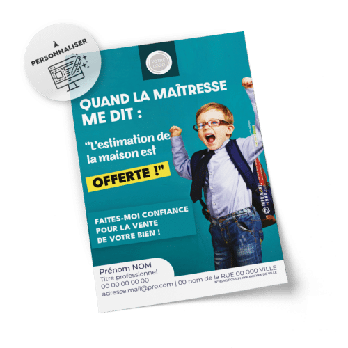 Flyers Rentrée Scolaire A5 à personnaliser