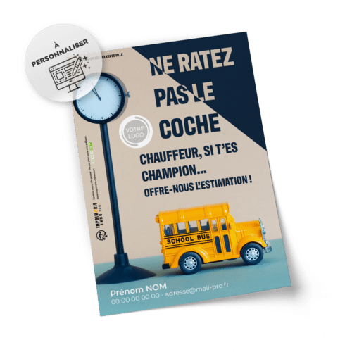 Flyers Rentrée Scolaire A5 à personnaliser