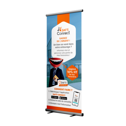 Roll-up économique 85 x 200 cm - Safti