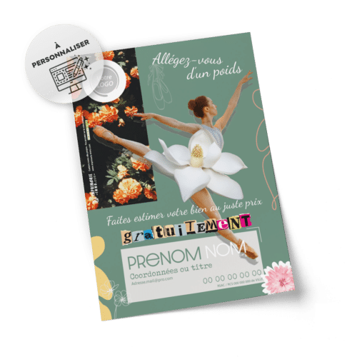 Flyers Estimation A5 à personnaliser