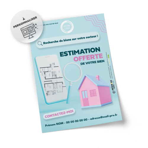 Flyers Estimation A5 à personnaliser