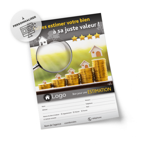 Flyers Estimation A5 à personnaliser