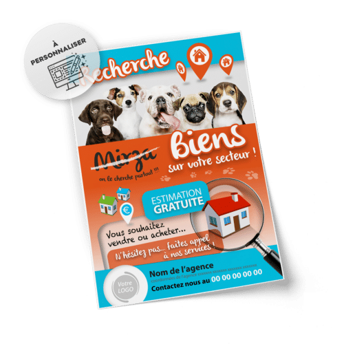 Flyers Estimation A5 à personnaliser