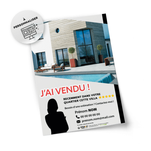 Flyers Vendu sur votre secteur A5 à personnaliser