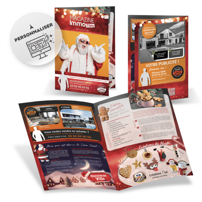 Gazette A5 (format fermé) à personnaliser