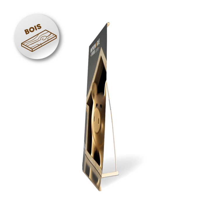 Totem en bois 85 x 200 cm