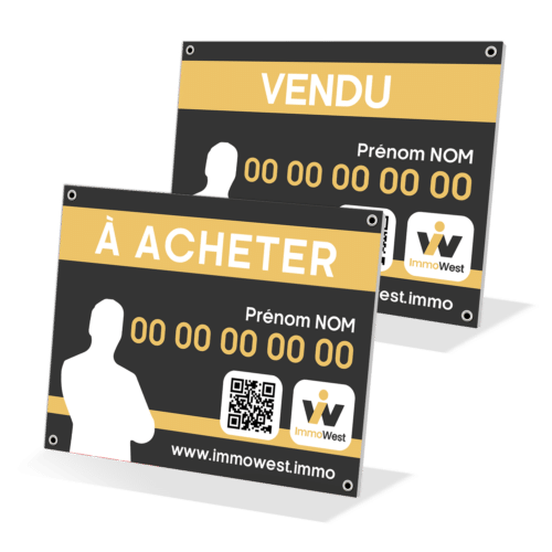 Panneau Akilux 40 x 60 cm 2 faces - Shop ImmoWest