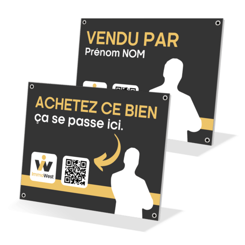 Panneau Akilux 40 x 60 cm 2 faces - Shop ImmoWest