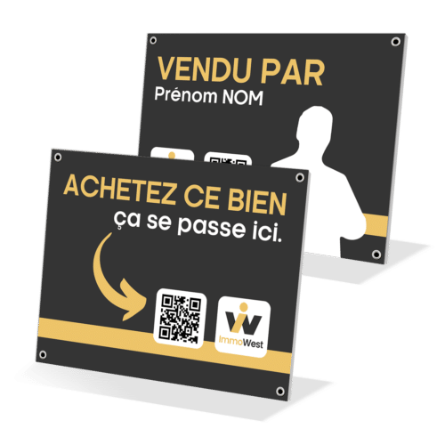 Panneau Akilux 40 x 60 cm 2 faces - Shop ImmoWest