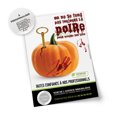 Flyers Halloween A5 à personnaliser