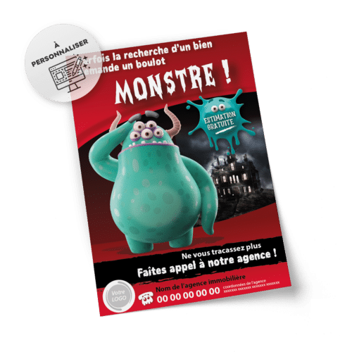 Flyers Halloween A5 à personnaliser