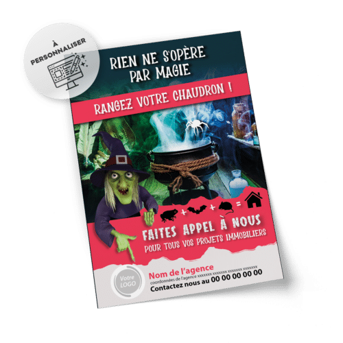 Flyers Halloween A5 à personnaliser