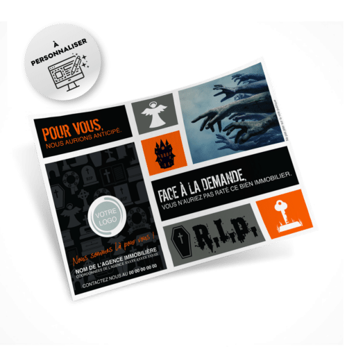 Flyers Halloween A5 à personnaliser
