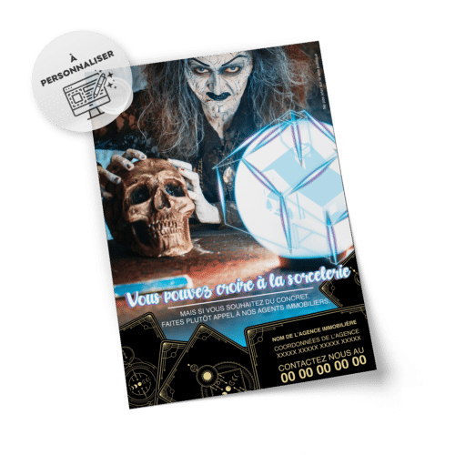 Flyers Halloween A5 à personnaliser