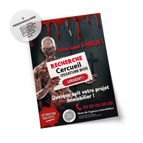 Flyers Halloween A5 à personnaliser