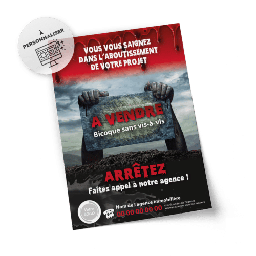 Flyers Halloween A5 à personnaliser