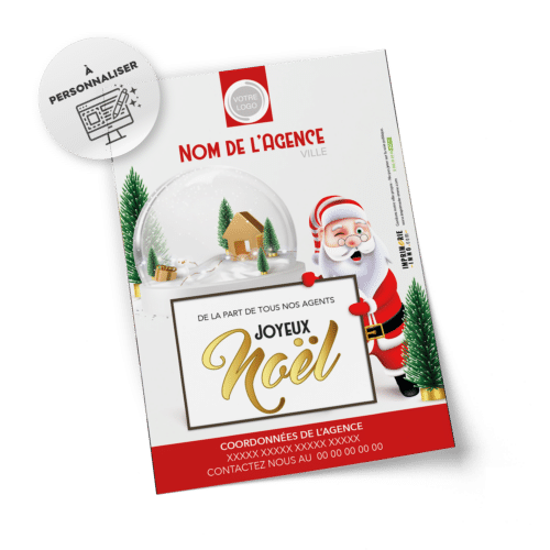 Flyers Noël A5 à personnaliser