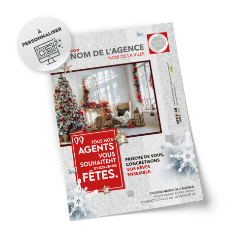 Flyers Noël A5 à personnaliser
